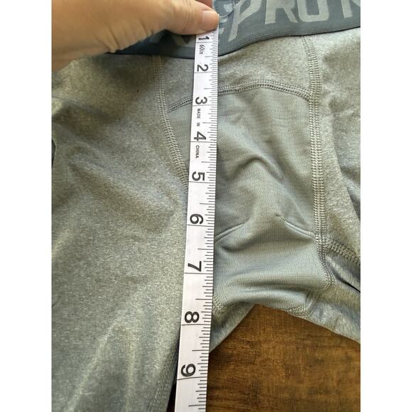 nike Pro dri fit compression pants Small Leggings Athletic Stretch Gray Men’s - Picture 7 of 8